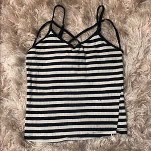 Stripped crop top